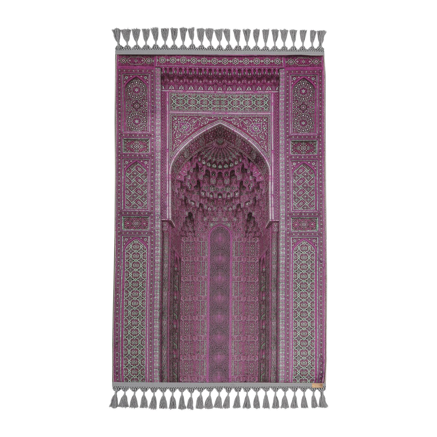 Turkish Prayer Rug, Ottoman Design, Soft Muslim Prayer Mat