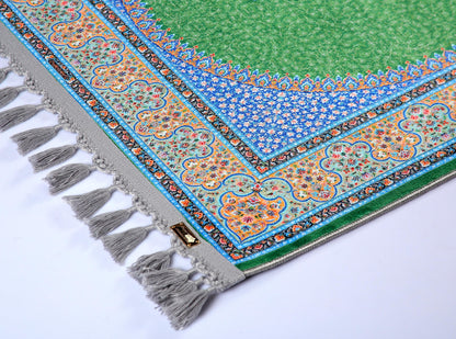 Turkish Prayer Rug, Ottoman Design, Soft Muslim Prayer Mat