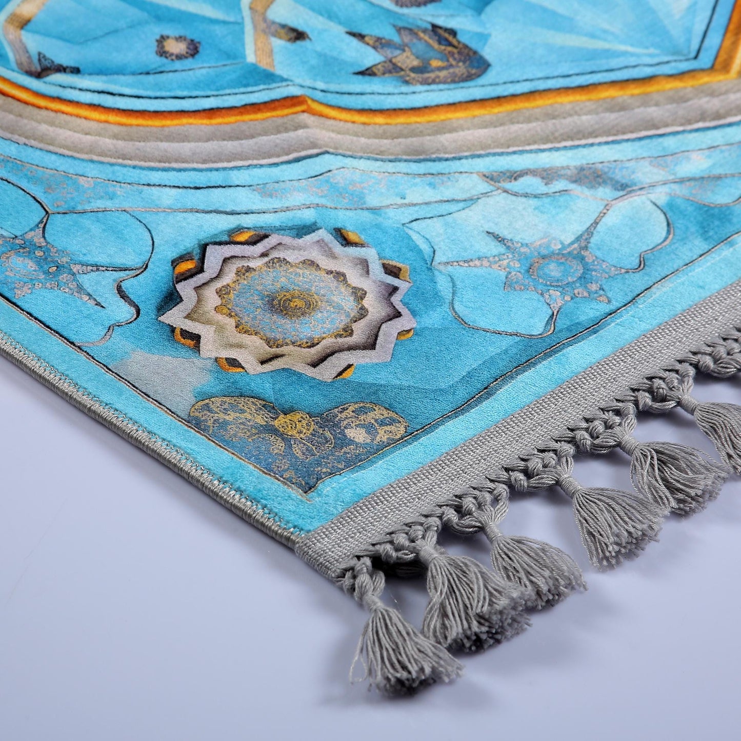 Turkish Prayer Rug, Ottoman Design, Muslim Prayer Mat