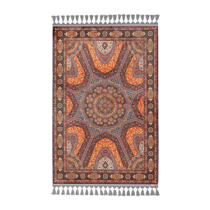 Turkish Prayer Rug, Ottoman Design, Muslim Prayer Mat