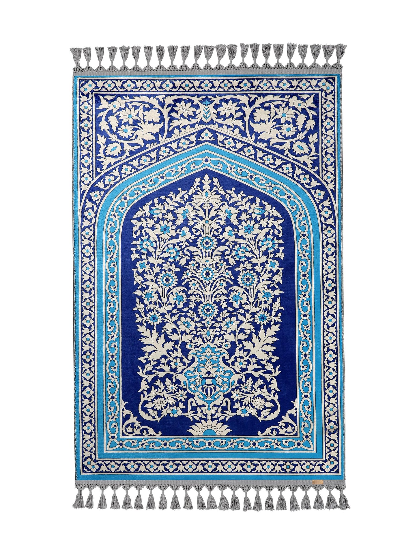 Turkish Prayer Rug, Ottoman Design Muslim Prayer Mat