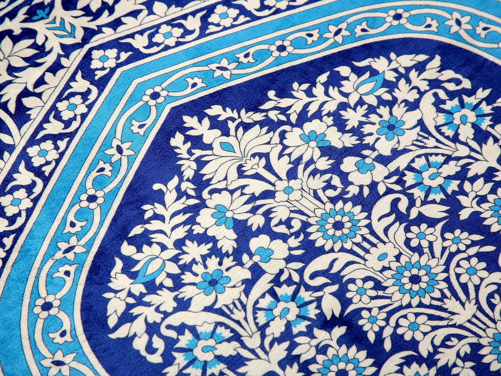 Turkish Prayer Rug, Ottoman Design Muslim Prayer Mat