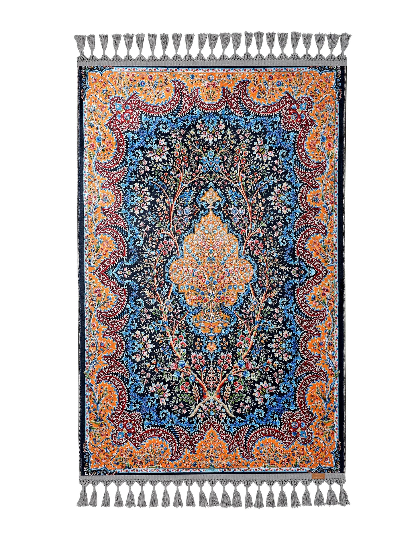 Turkish Prayer Rug, Traditional Ottoman Design Seccade