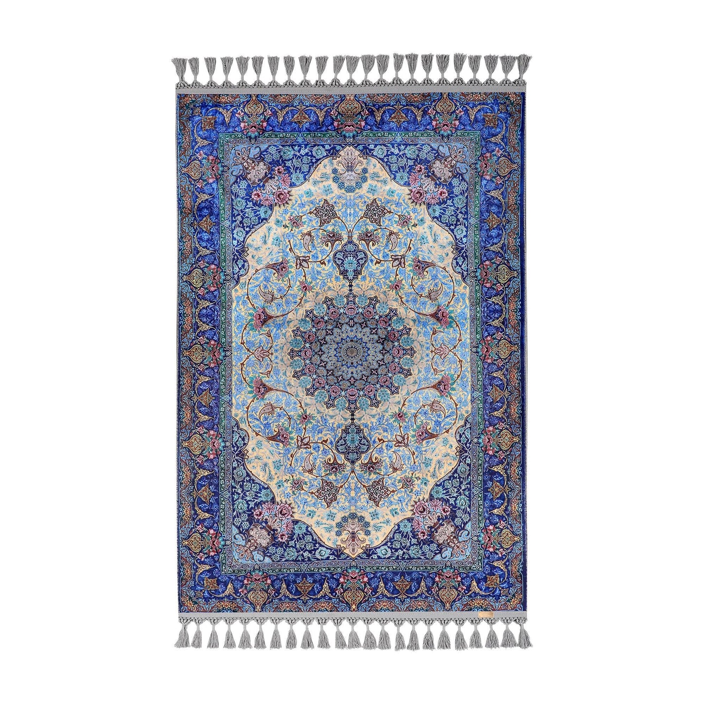 Turkish Prayer Rug, Traditional Ottoman Design Seccade