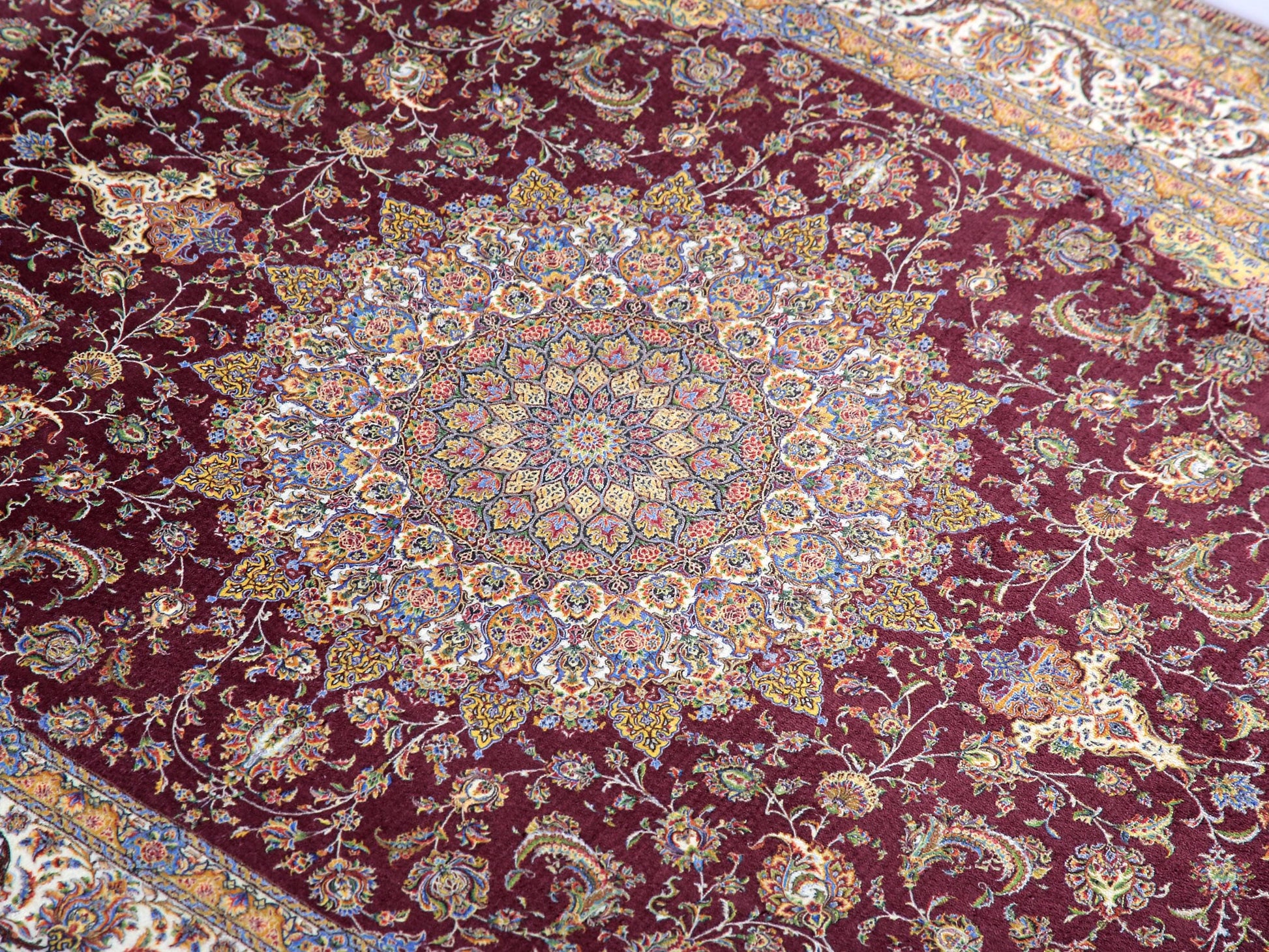 Turkish Prayer Rug, Soft Muslim Prayer Mat, Ottoman Design