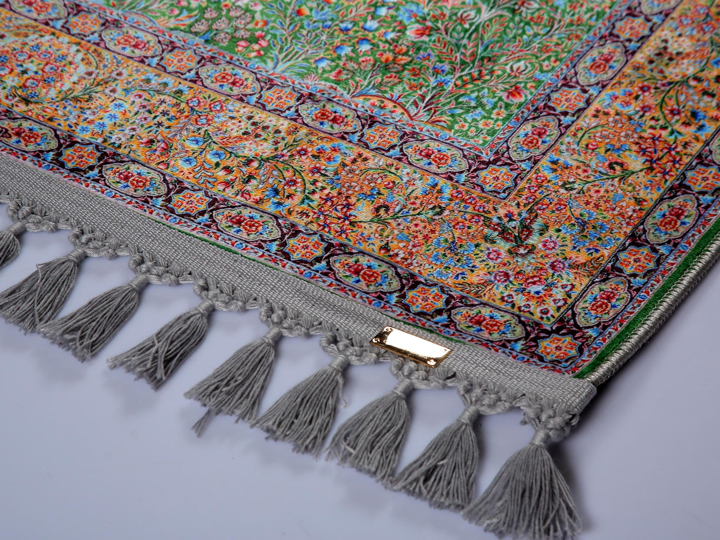 Turkish Prayer Rug, Ottoman Design Muslim Prayer Mat