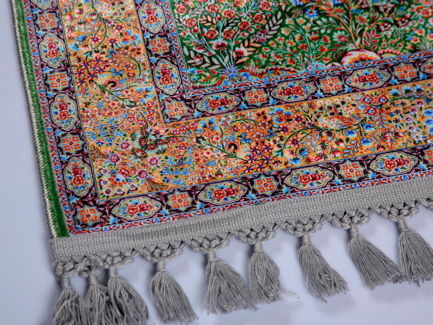 Turkish Prayer Rug, Ottoman Design Muslim Prayer Mat