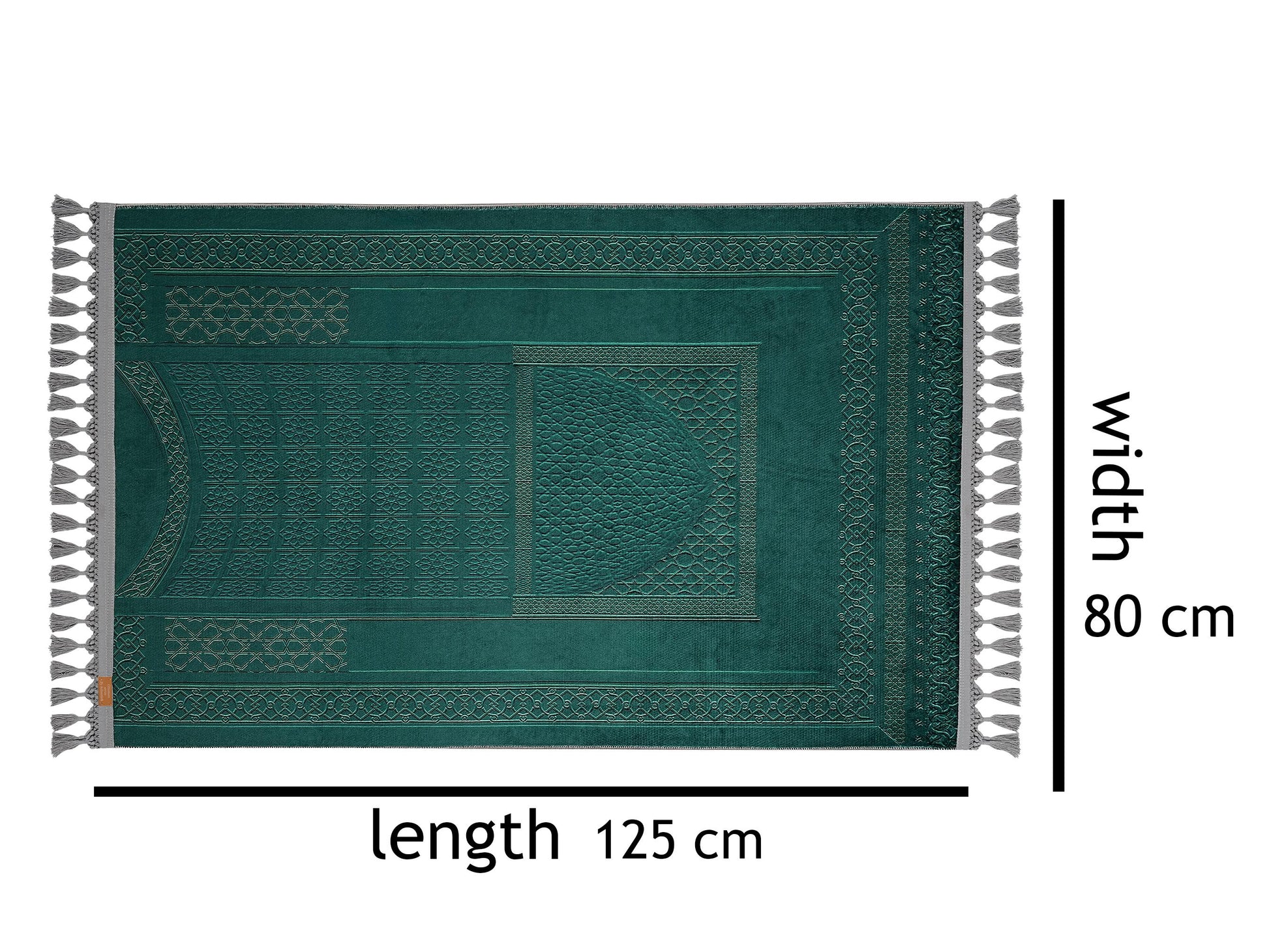 Turkish Prayer Rug, Soft Muslim Prayer Mat, Ottoman Design