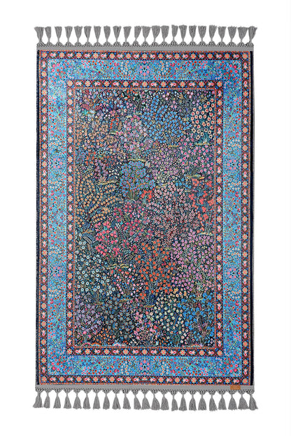 Turkish Prayer Rug, Ottoman Design, Soft Muslim Prayer Mat
