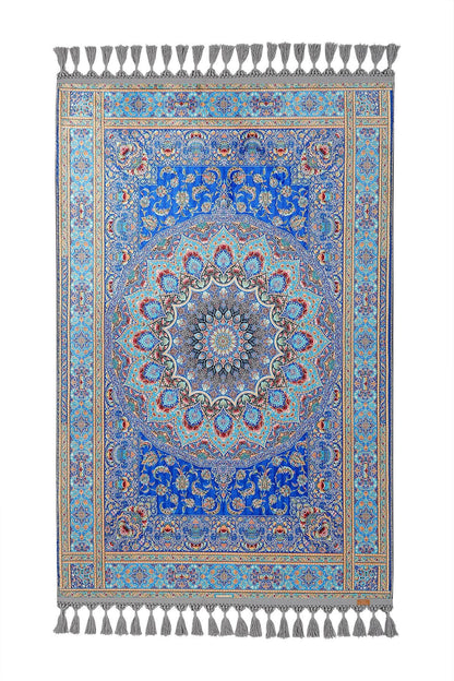 Turkish Prayer Rug, Ottoman Design, Muslim Prayer Mat