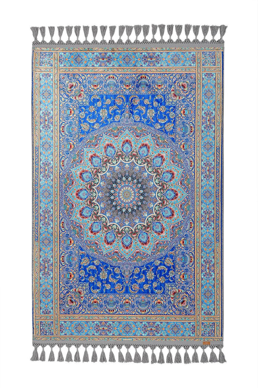 Turkish Prayer Rug, Ottoman Design, Muslim Prayer Mat
