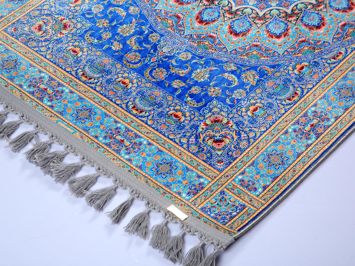 Turkish Prayer Rug, Ottoman Design, Muslim Prayer Mat