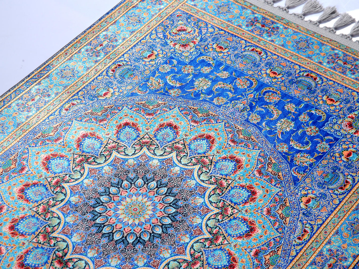 Turkish Prayer Rug, Ottoman Design, Muslim Prayer Mat
