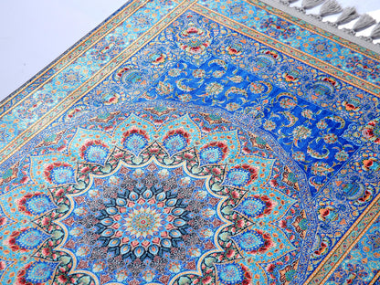 Turkish Prayer Rug, Ottoman Design, Muslim Prayer Mat