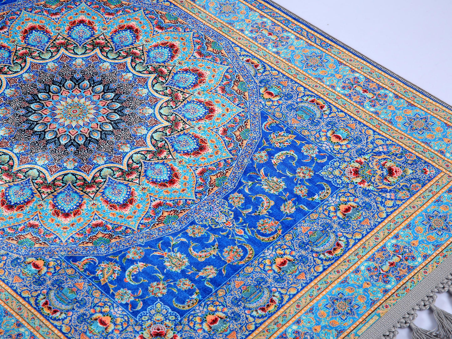 Turkish Prayer Rug, Ottoman Design, Muslim Prayer Mat