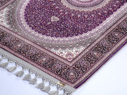 Turkish Prayer Rug, Soft Muslim Prayer Mat, Ottoman Design