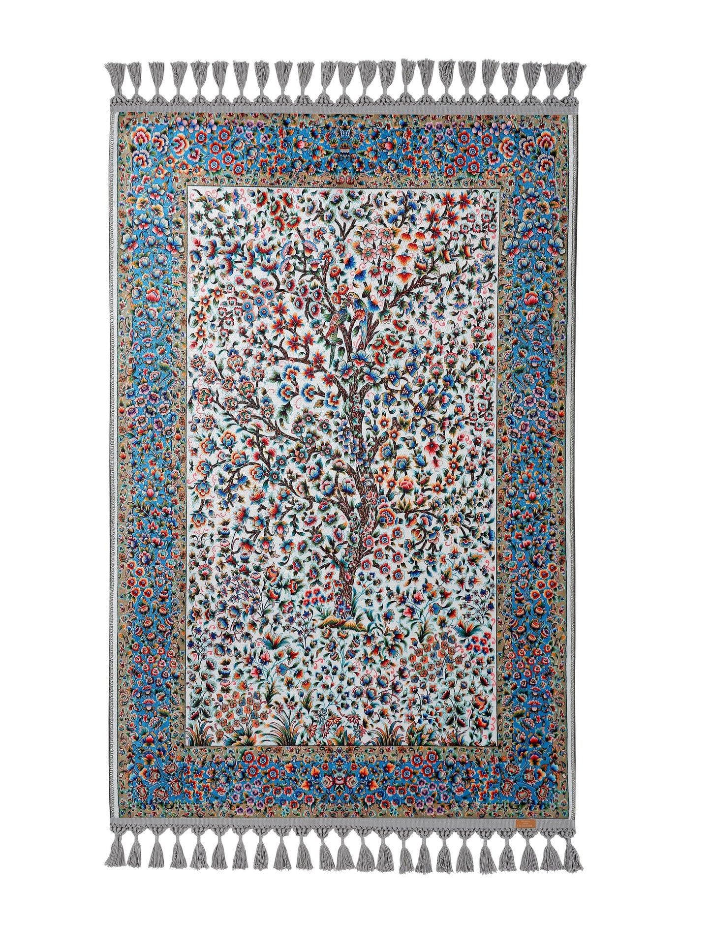 Turkish Prayer Rug, Ottoman Design, Soft Muslim Prayer Mat