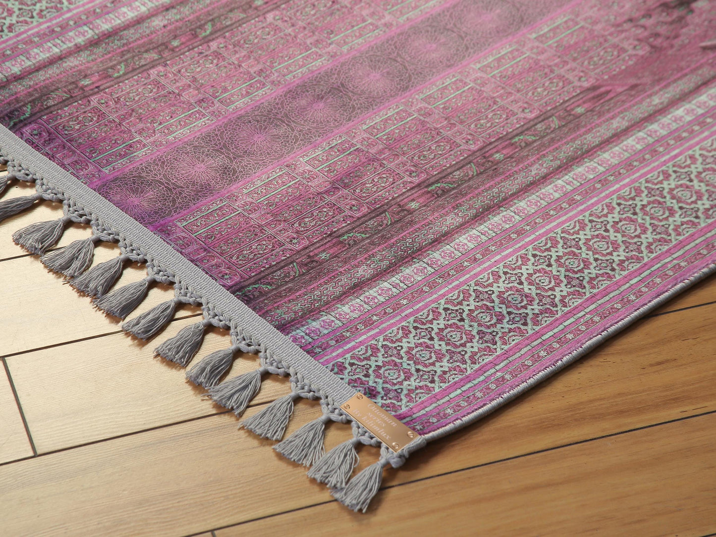 Turkish Prayer Rug, Ottoman Design, Soft Muslim Prayer Mat