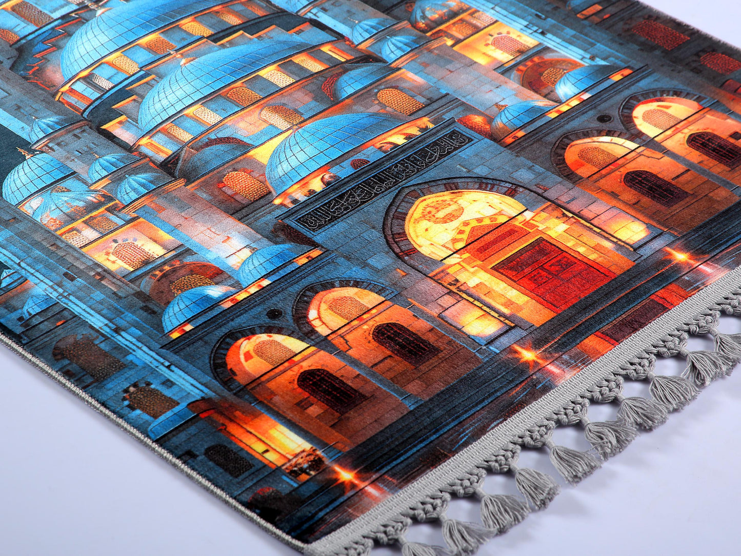 Turkish Prayer Rug, Ottoman Design, Muslim Prayer Mat