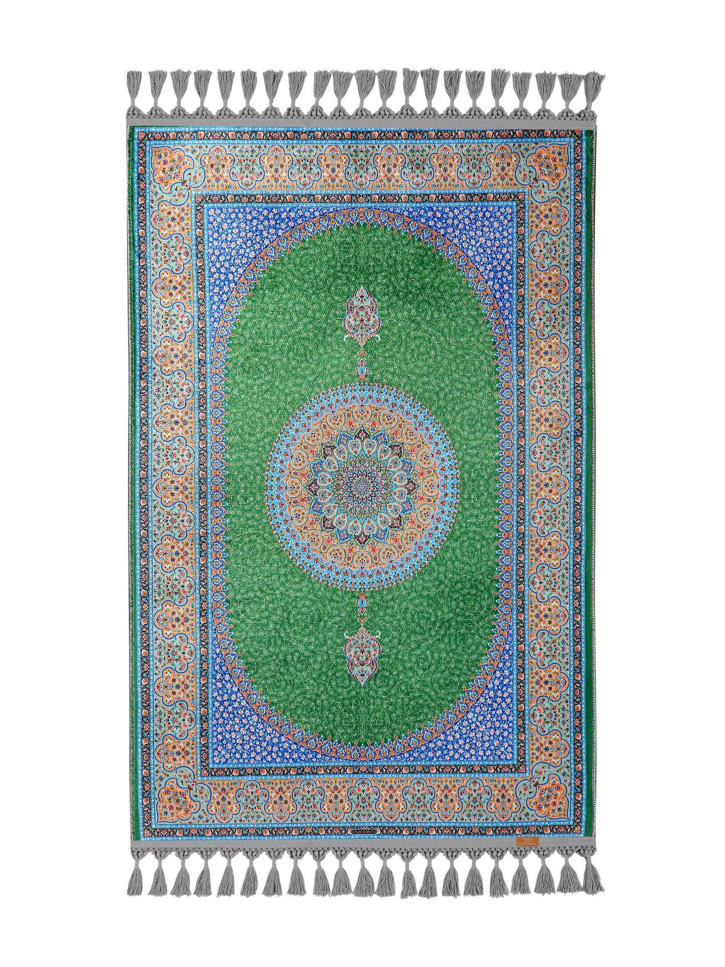 Turkish Prayer Rug, Ottoman Design, Soft Muslim Prayer Mat