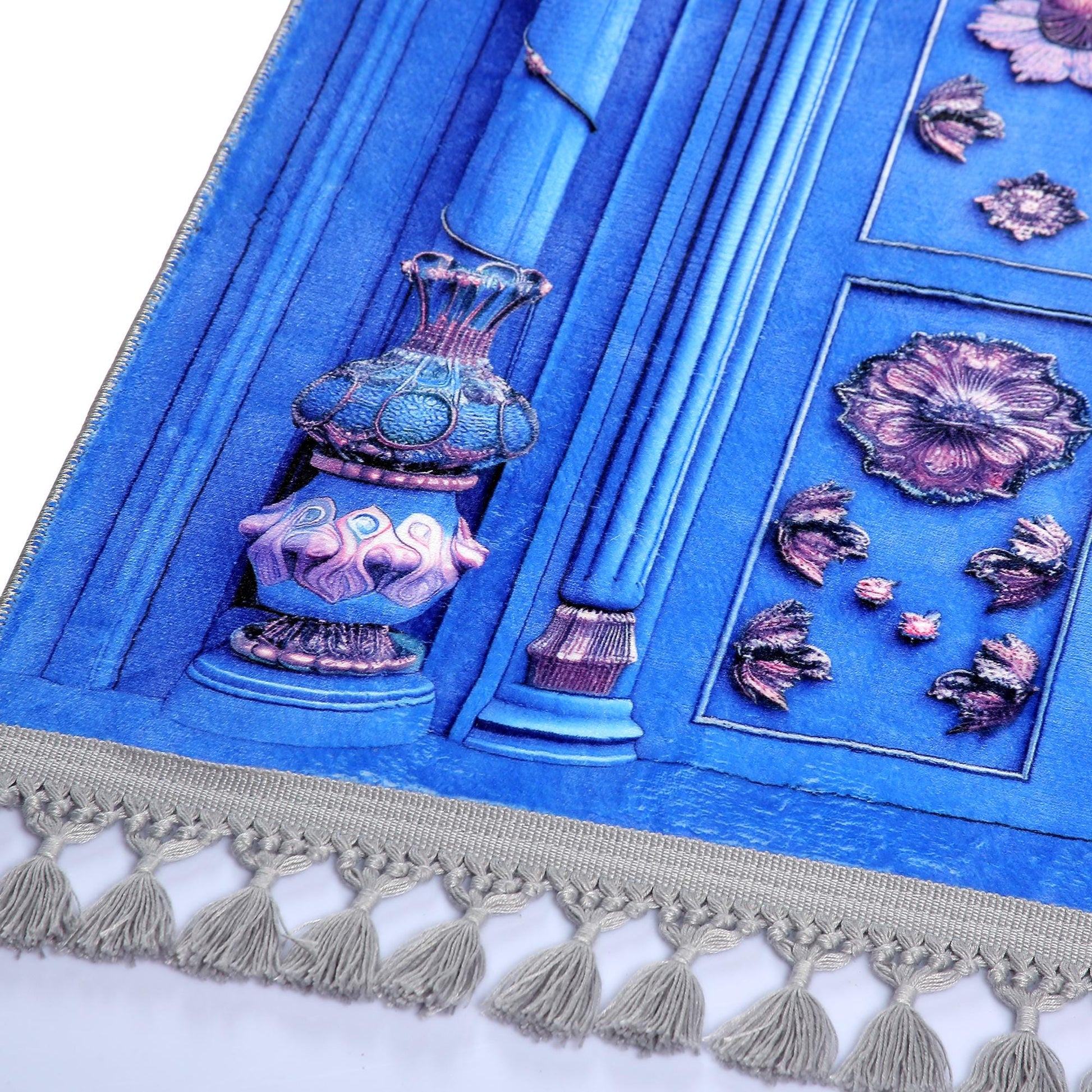 Turkish Prayer Rug, Ottoman Design, Soft Muslim Prayer Mat