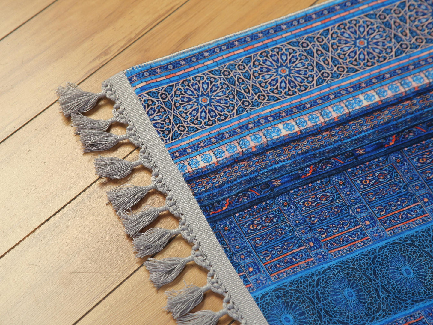 Turkish Prayer Rug, Ottoman Design, Muslim Prayer Mat