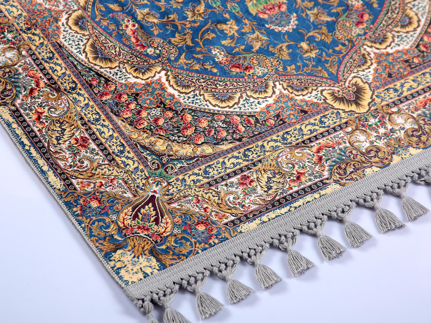 Turkish Prayer Rug, Ottoman Design, Muslim Prayer Mat