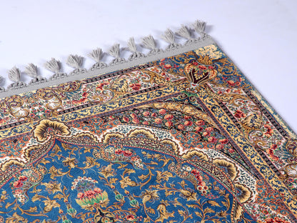 Turkish Prayer Rug, Ottoman Design, Muslim Prayer Mat