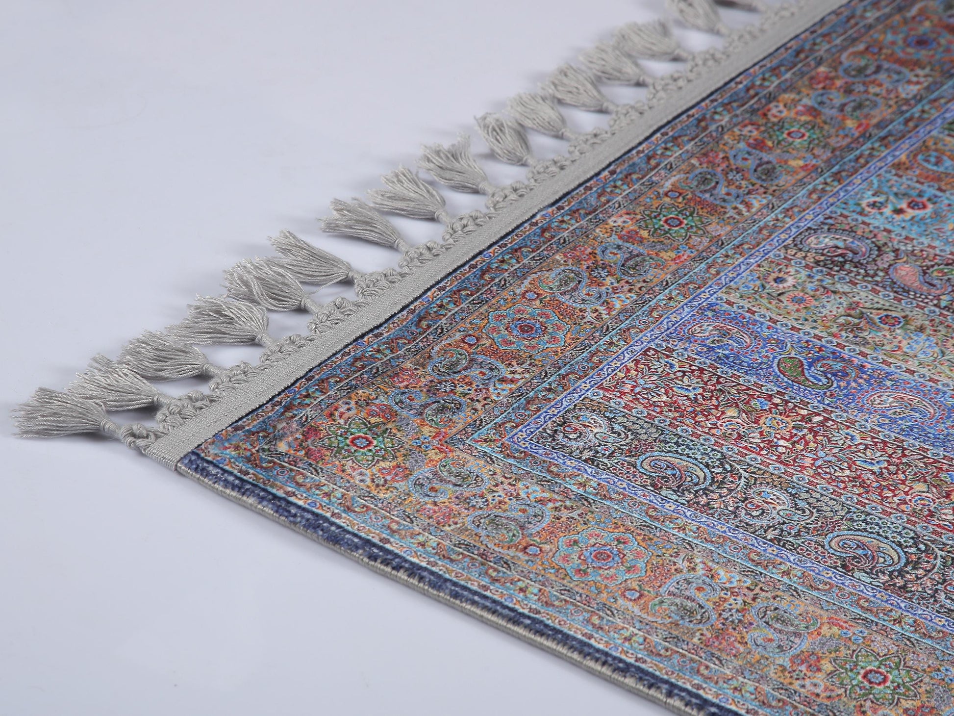 Turkish Prayer Rug, Ottoman Design, Muslim Prayer Mat