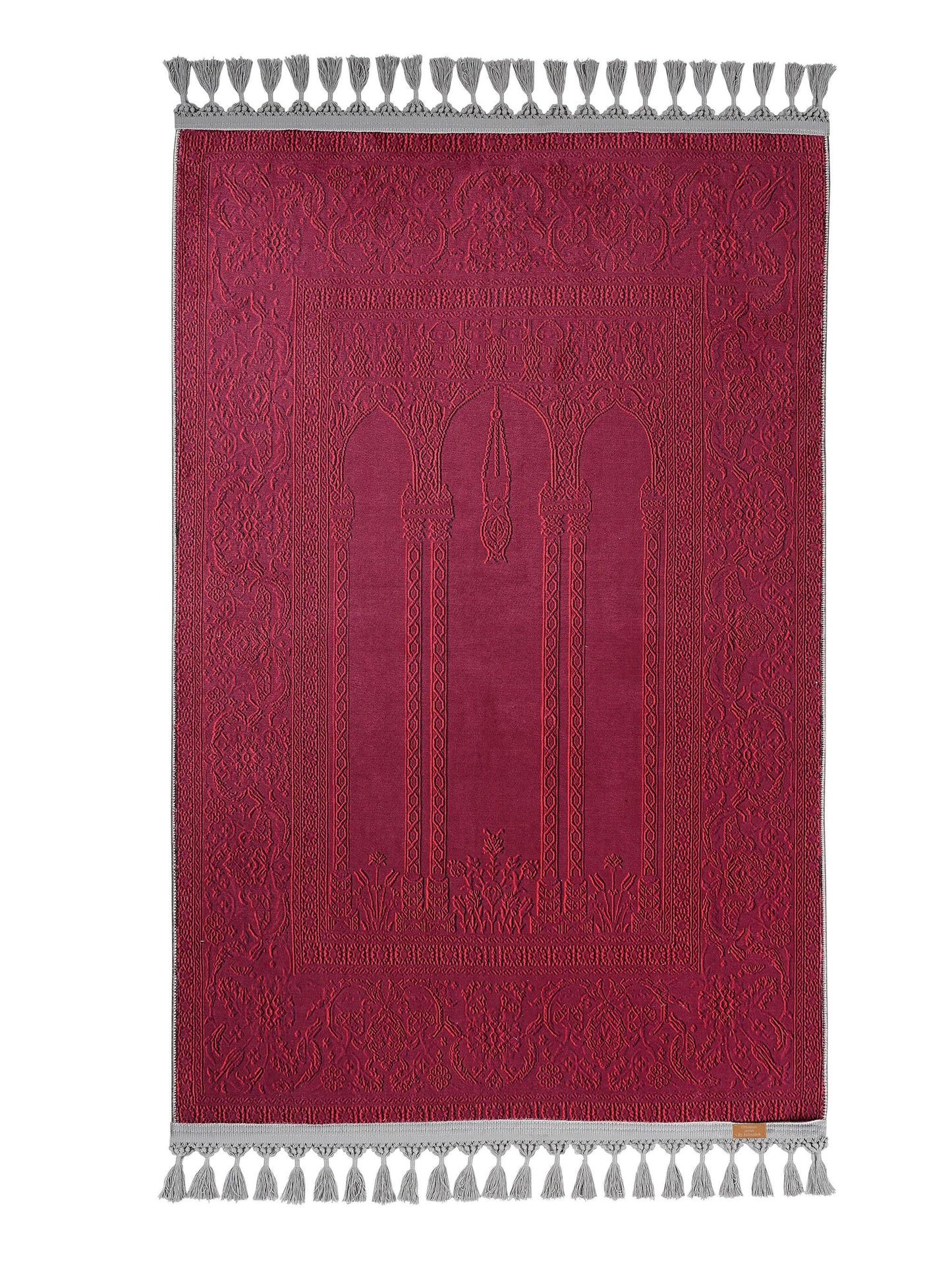 Turkish Prayer Rug, Ottoman Design, Soft Muslim Prayer Mat