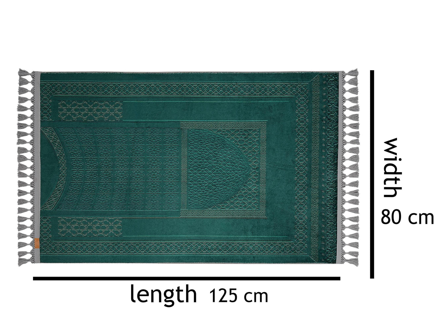 Turkish Prayer Rug, Ottoman Design, Soft Muslim Prayer Mat