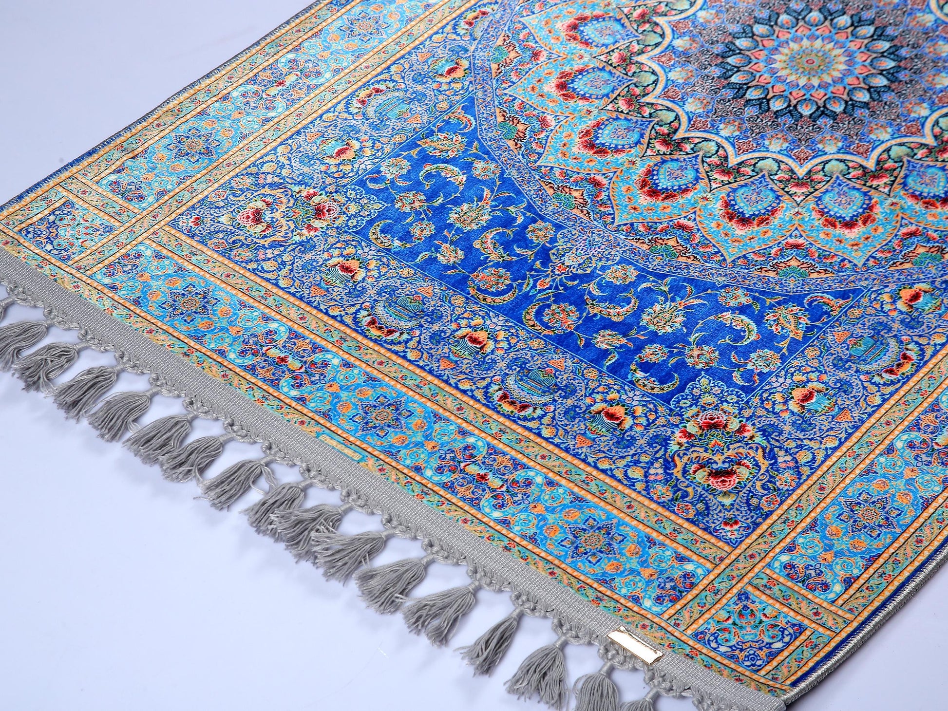 Turkish Prayer Rug, Ottoman Design, Muslim Prayer Mat