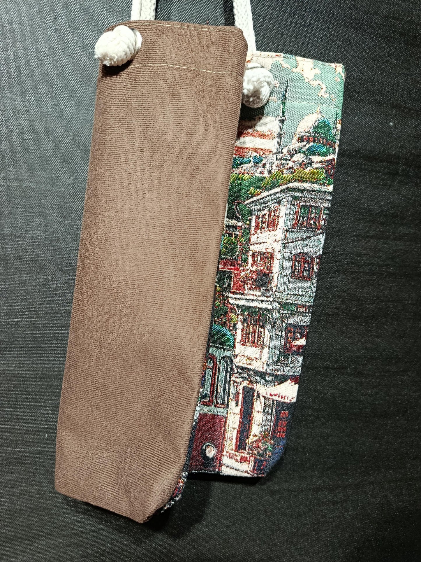Istanbul Shoulder Bag: Handmade Cotton Blend Tote (35cmx45cm)