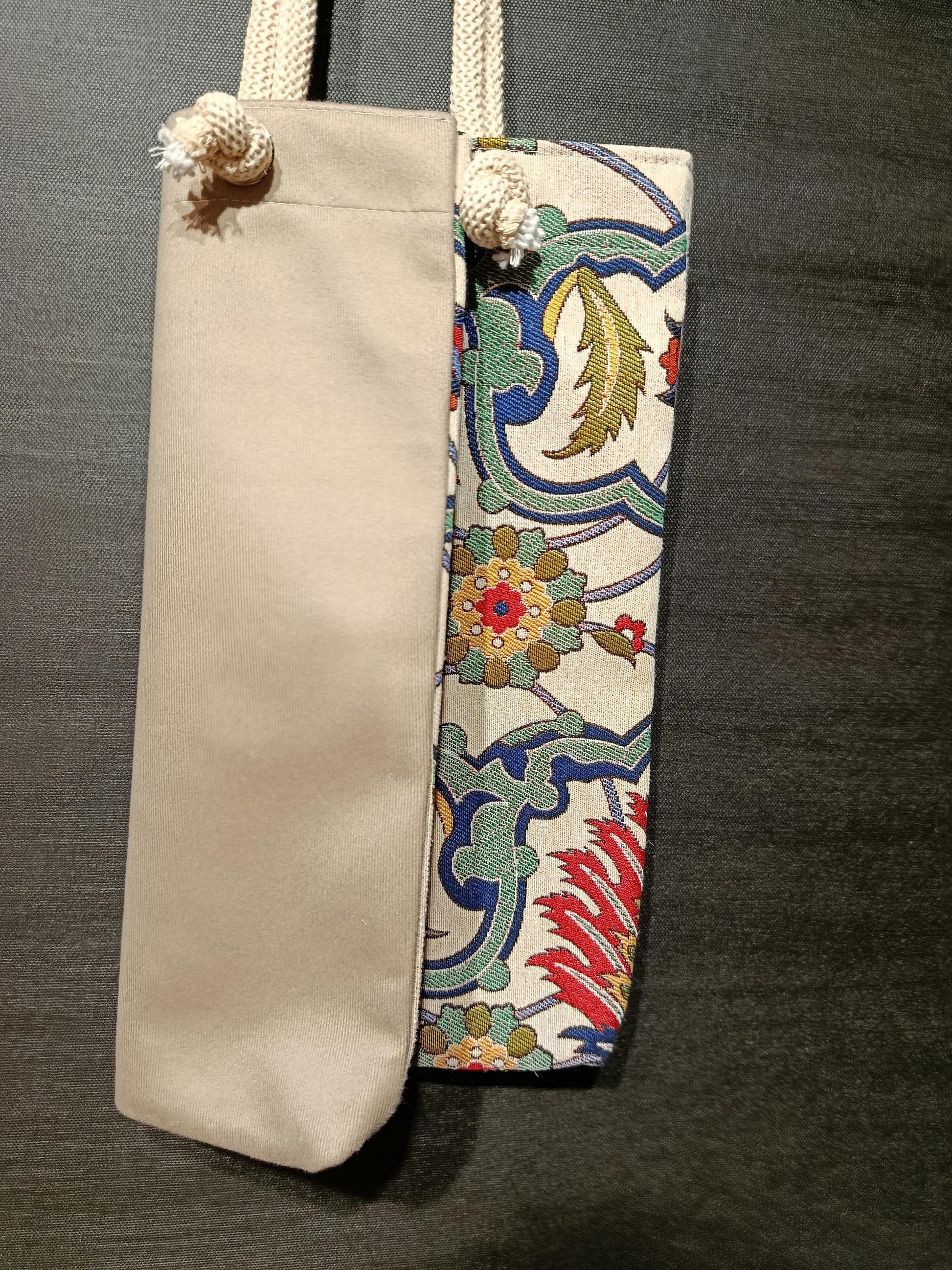 Floral Print Tote Bag: Handmade Shoulder Bag (35cmx45cm)