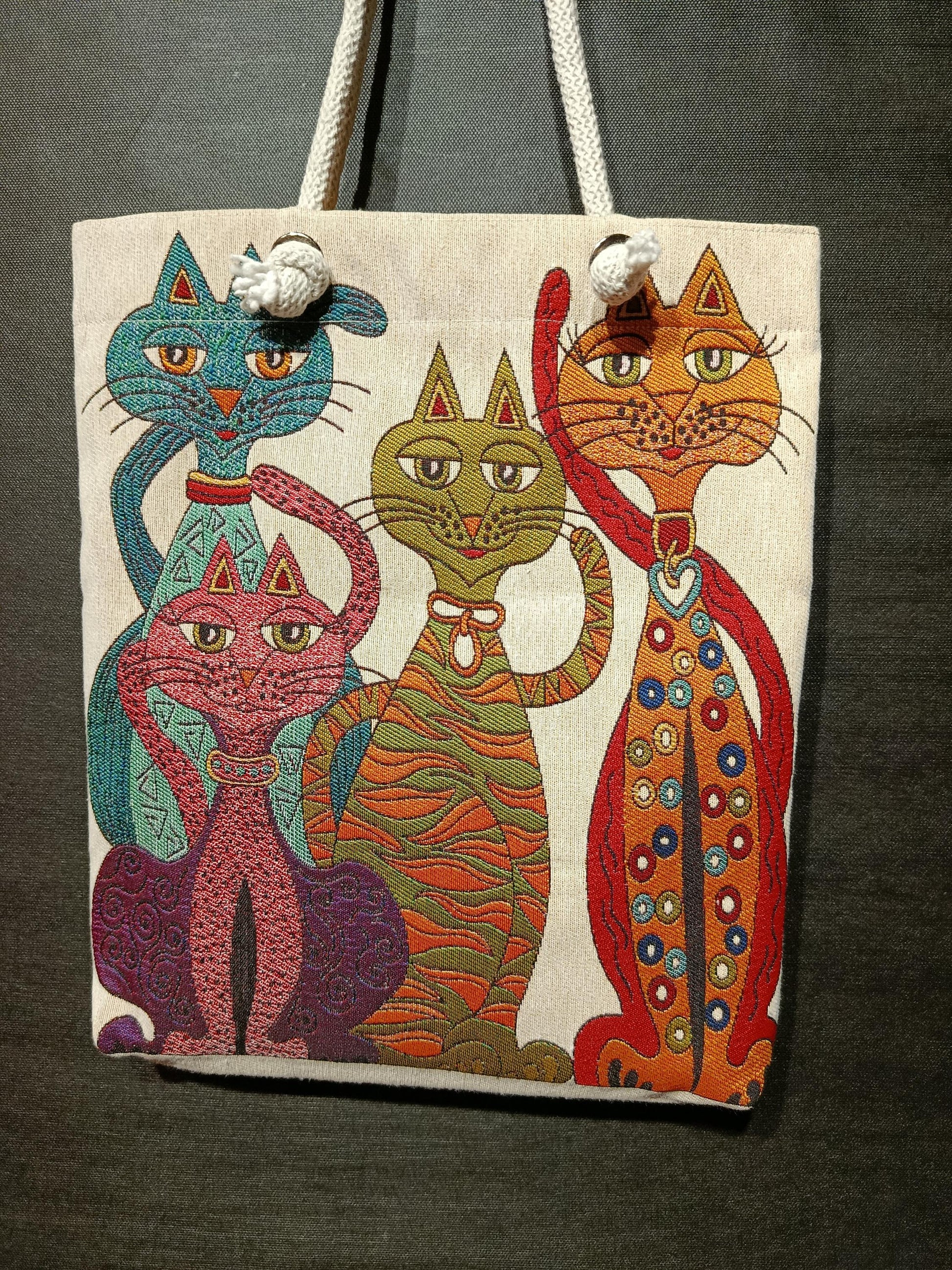 Cats of Istanbul Tote Bag: Organic Cotton Shoulder Bag