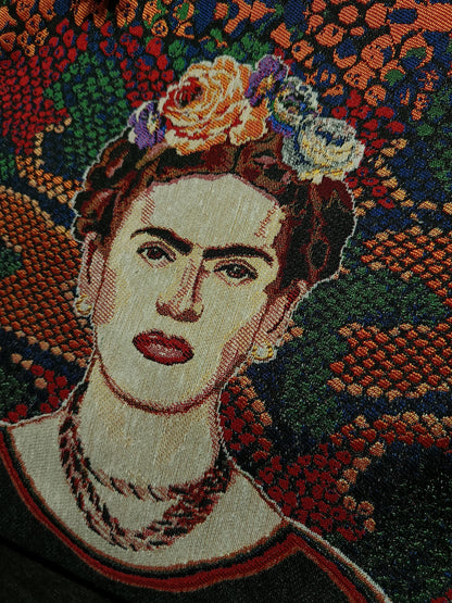 Frida Kahlo Tote Bag: Organic Cotton Shoulder Bag