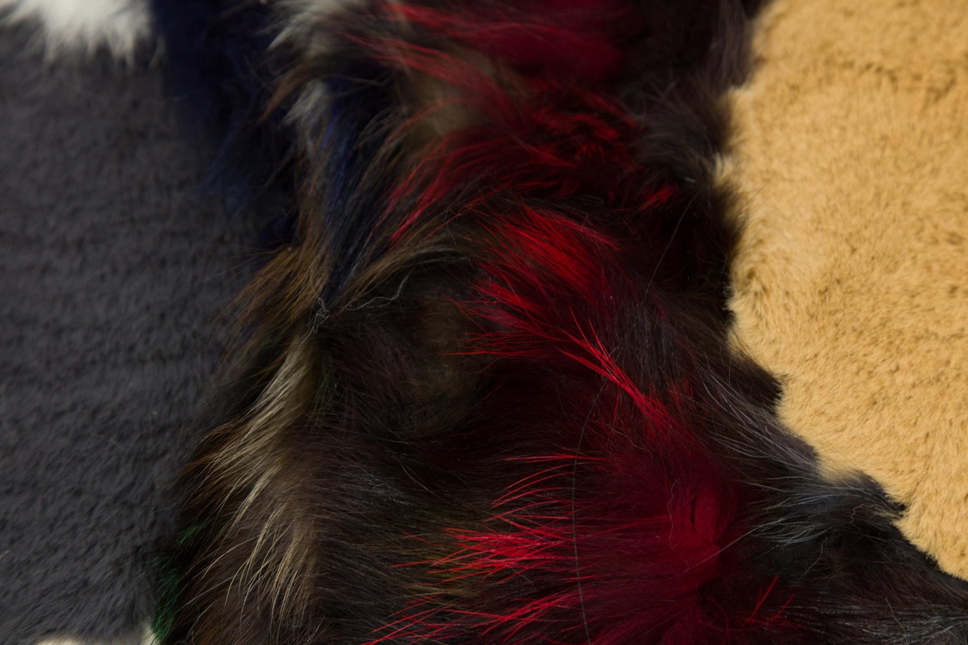 8'x10' Custom Leather Rug: Faux Fur Design for Bedroom, Nursery, Living Room - Boutique Quality