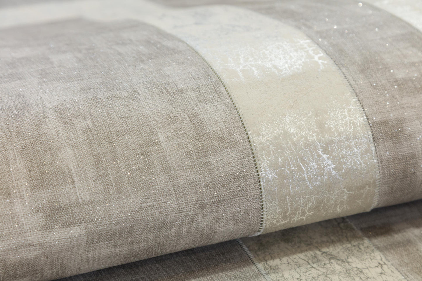 Silver Faux Leather Rug 5x7ft: Modern Minimalist Turkish Area Rug