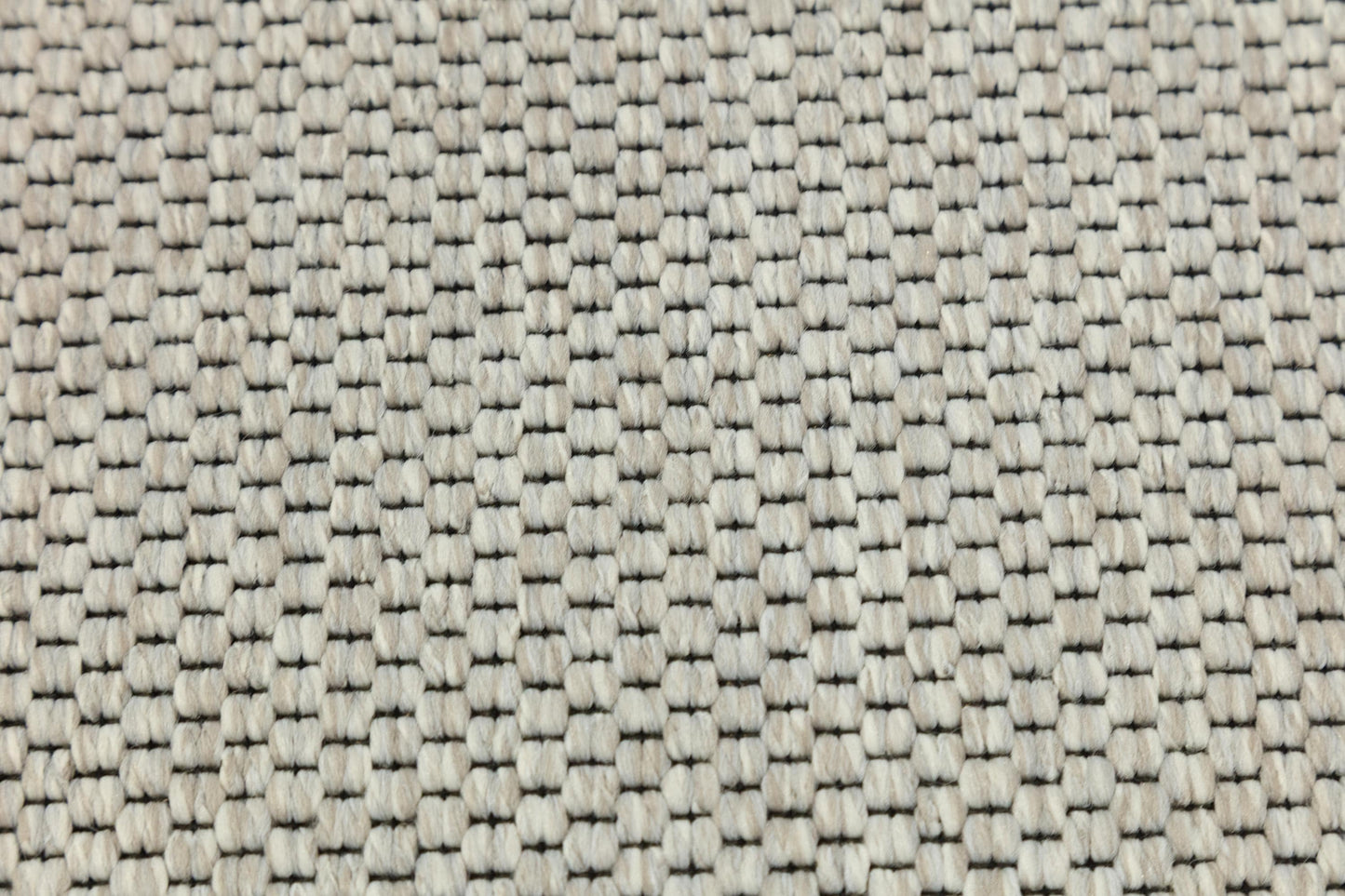 Modern Flatweave Rug: Light Gray Border, Minimalist Neutral Carpet for Home & Office