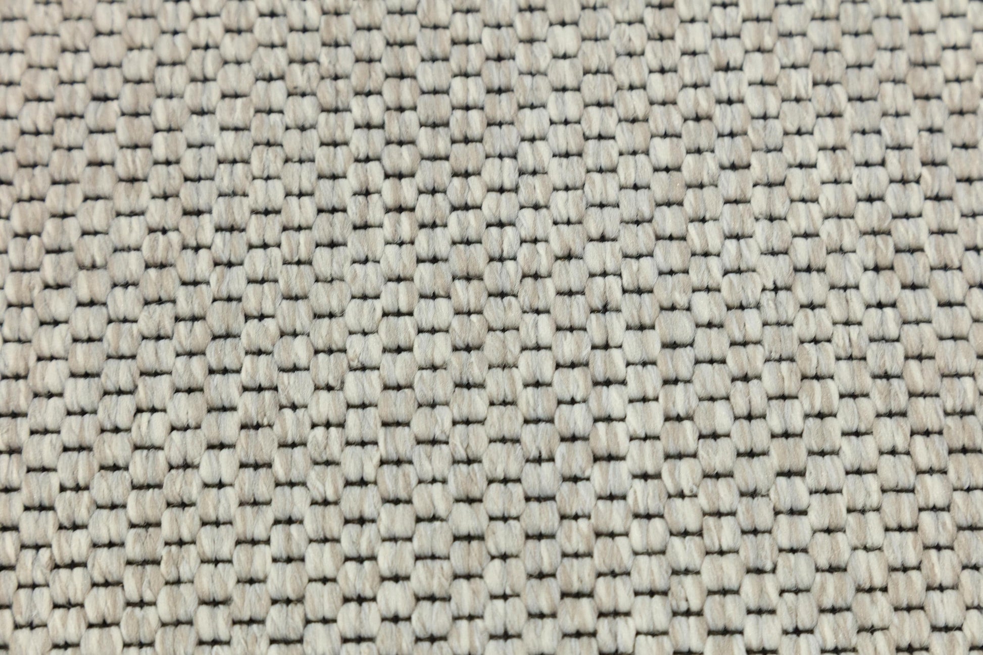 Modern Flatweave Rug: Light Gray Border, Minimalist Neutral Carpet for Home & Office