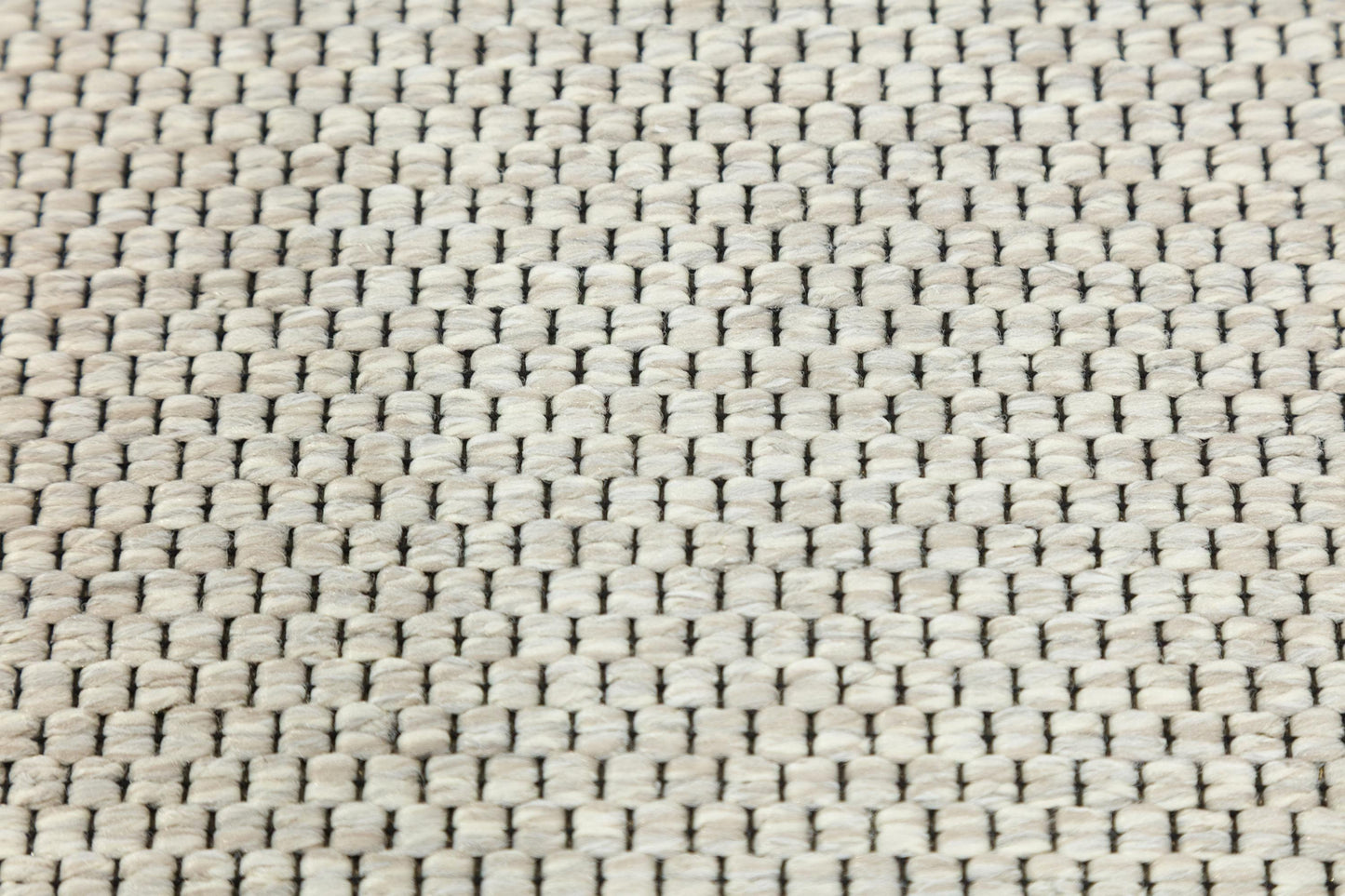 Modern Beige Runner Rug: Orange Border, Flatweave outdoor/indoor Carpet