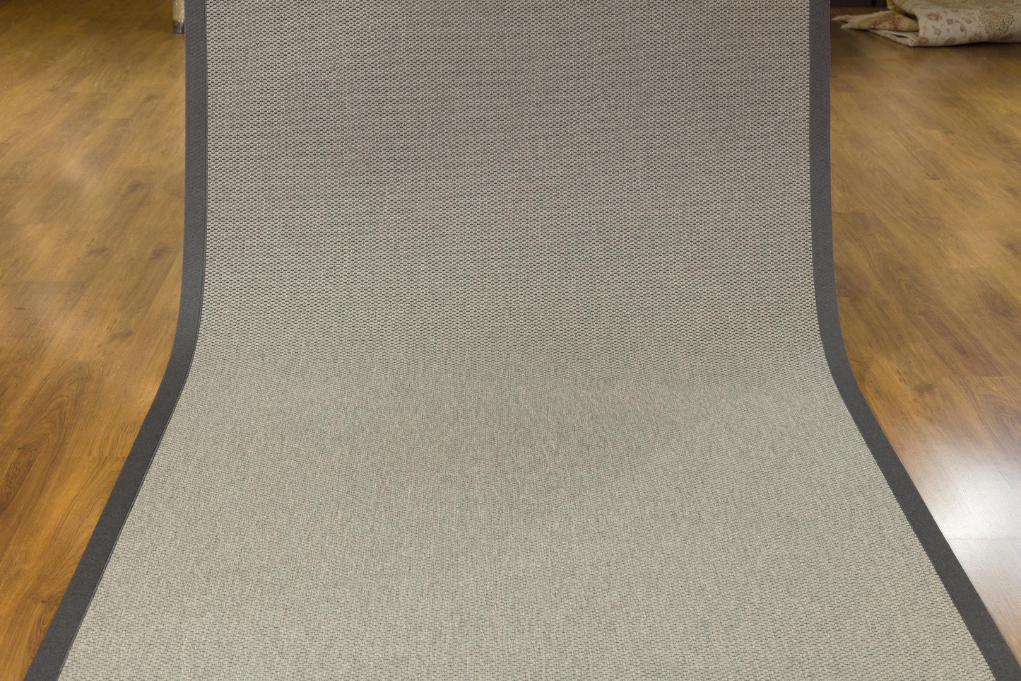 Modern Light Beige Area Rug: Cream Border, Herringbone Flatweave outdoor carpet