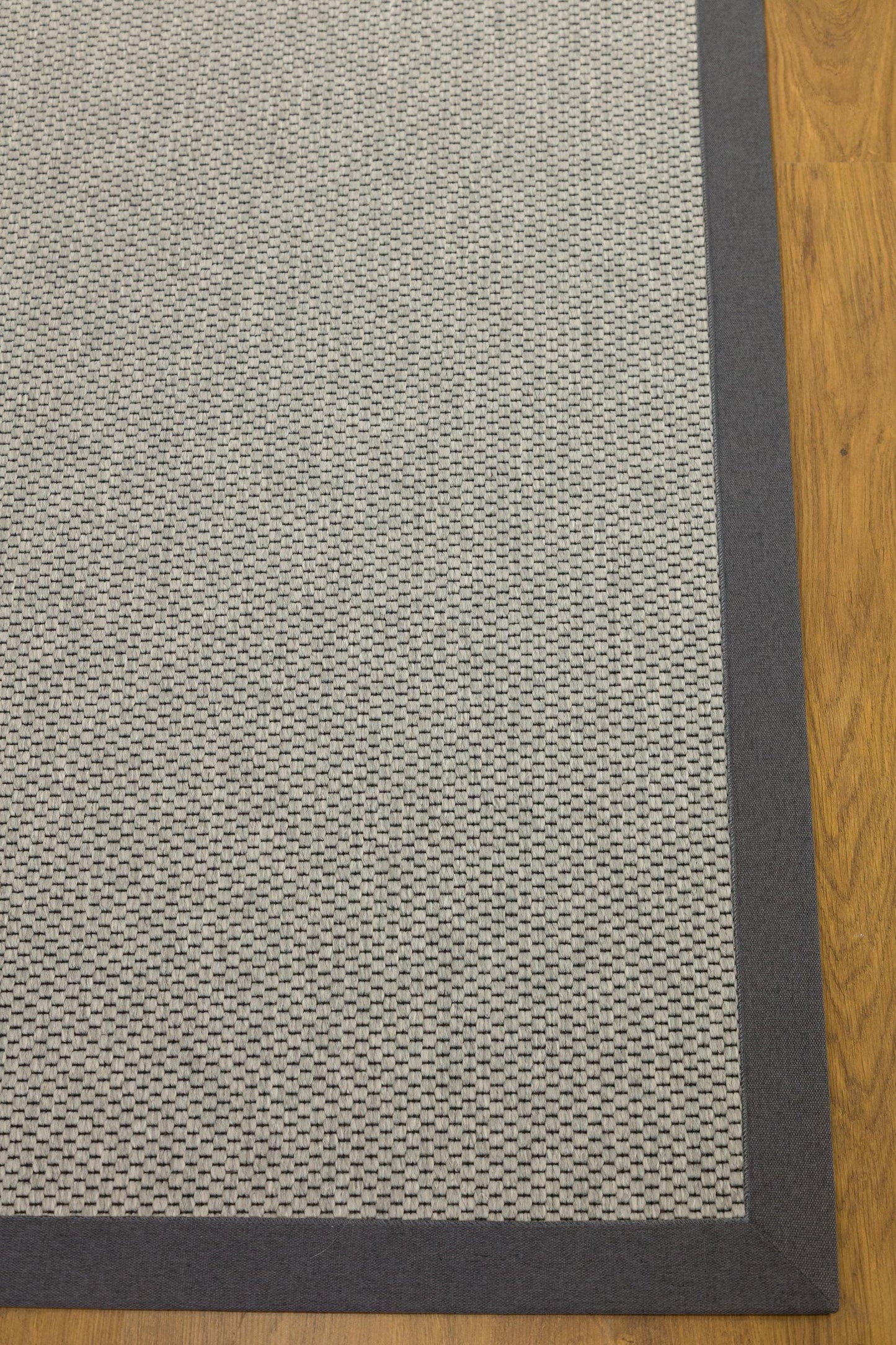 Modern Light Beige Area Rug: Cream Border, Herringbone Flatweave outdoor carpet