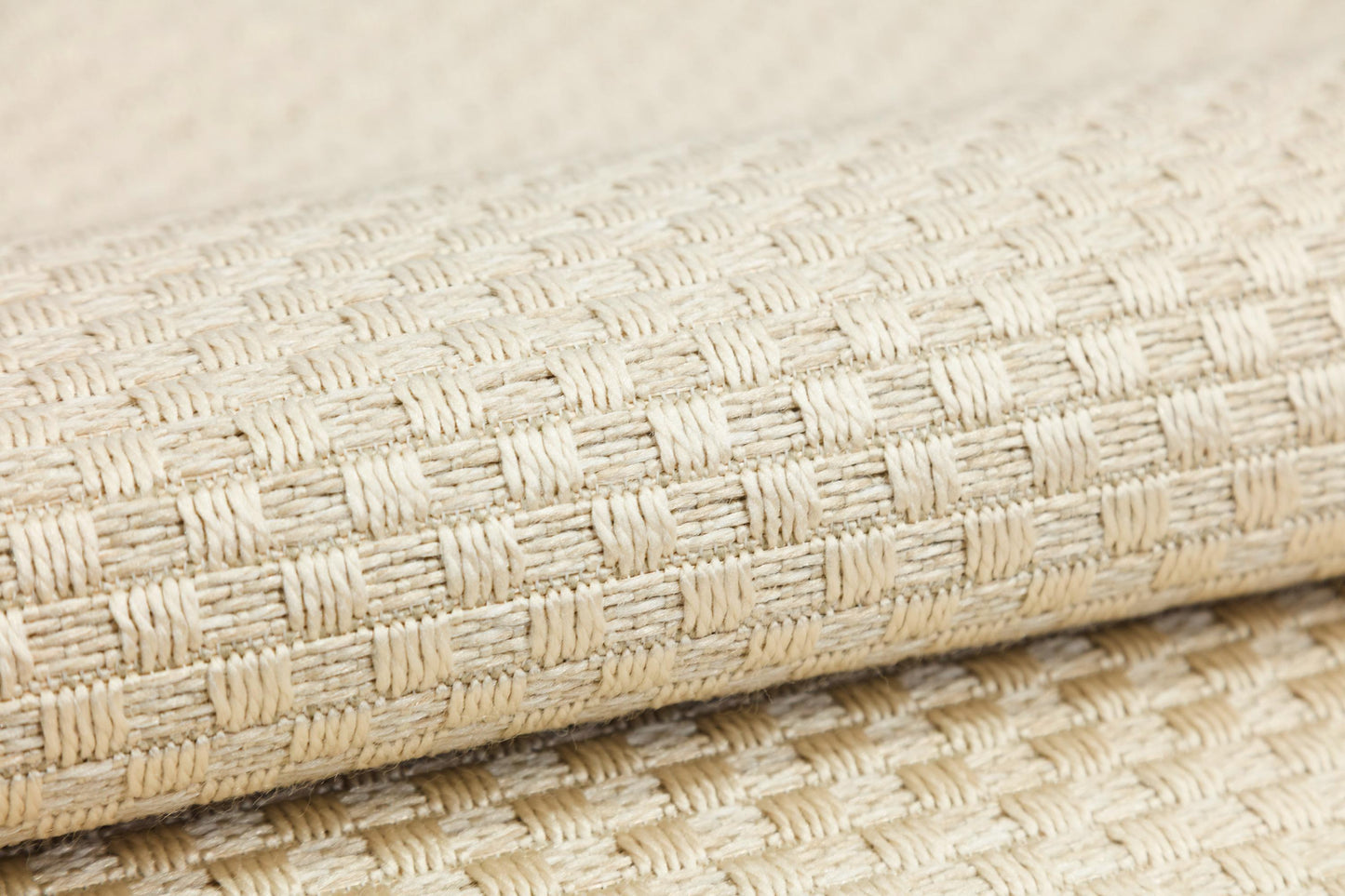 Modern Cream Flatweave Runner Rug: Minimalist hallway carpet