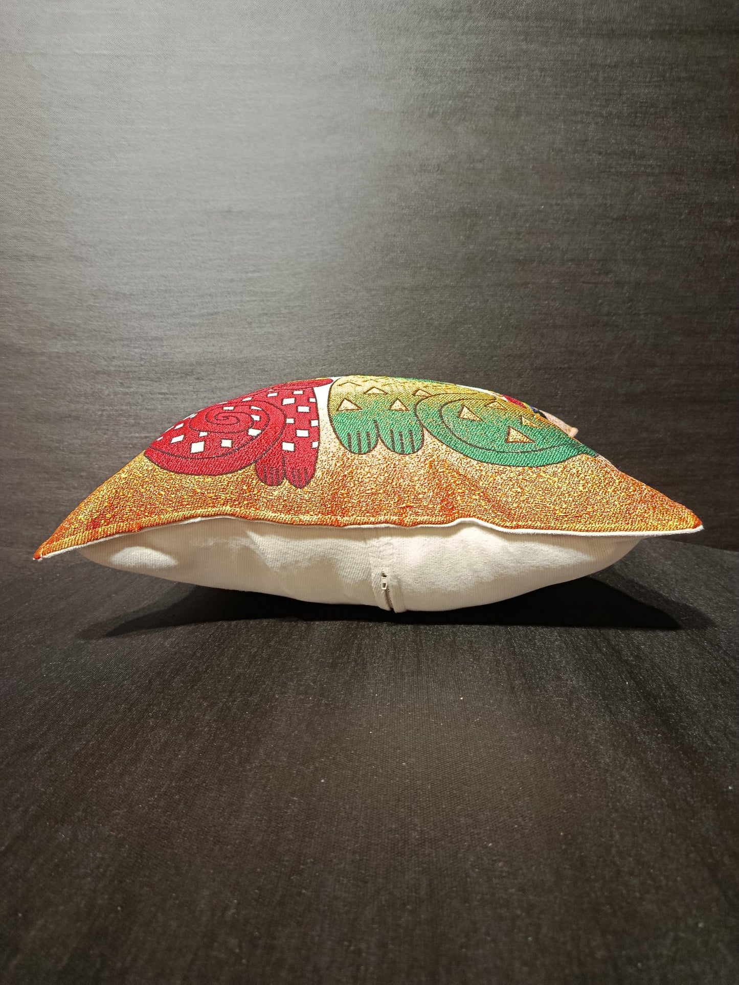 Butterfly & Cat Tapestry Cushion Cover: Whimsical Abstract Pillow