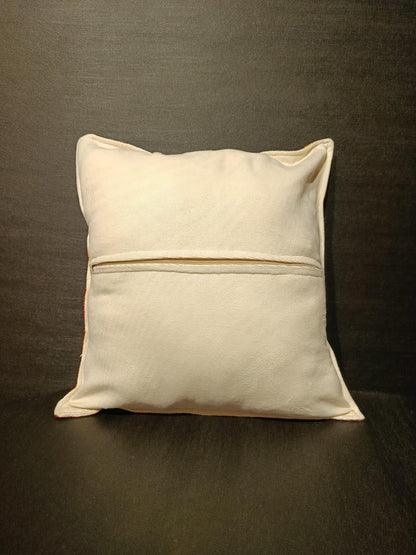 Butterfly & Cat Tapestry Cushion Cover: Whimsical Abstract Pillow