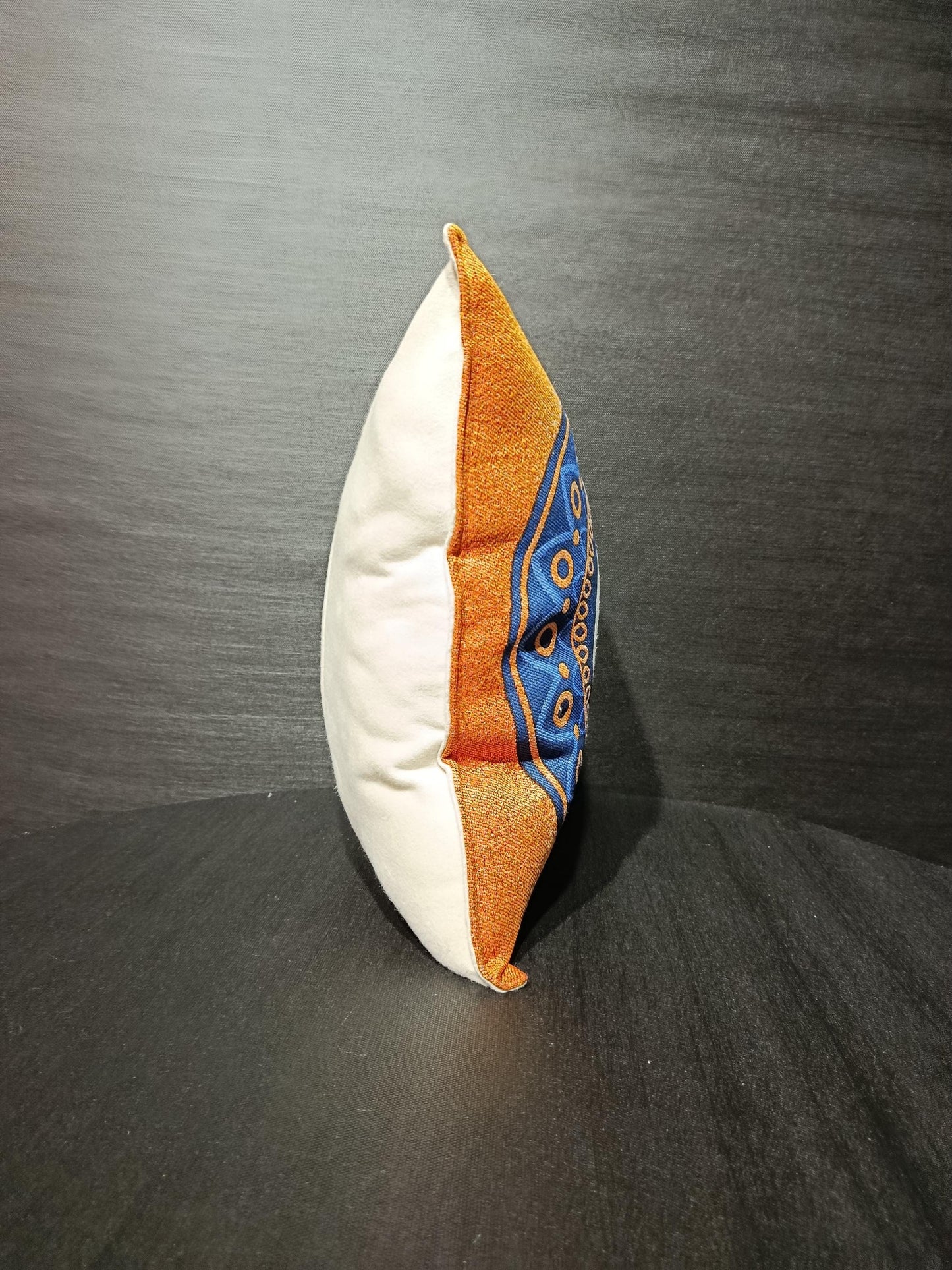 Evil Eye Tapestry Pillow Cover: Turkish Nazar Cushion, 40x40cm