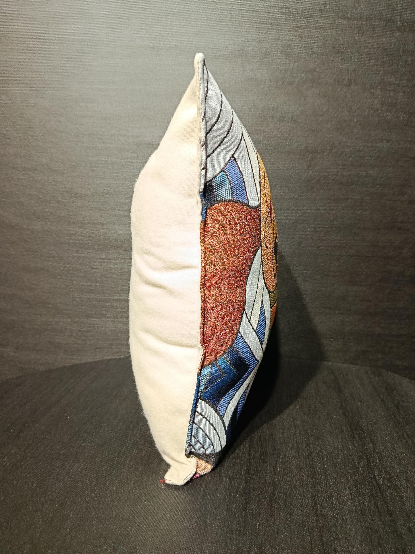 Abstract Cat Tapestry Pillow Cover: Modern Geometric Decor