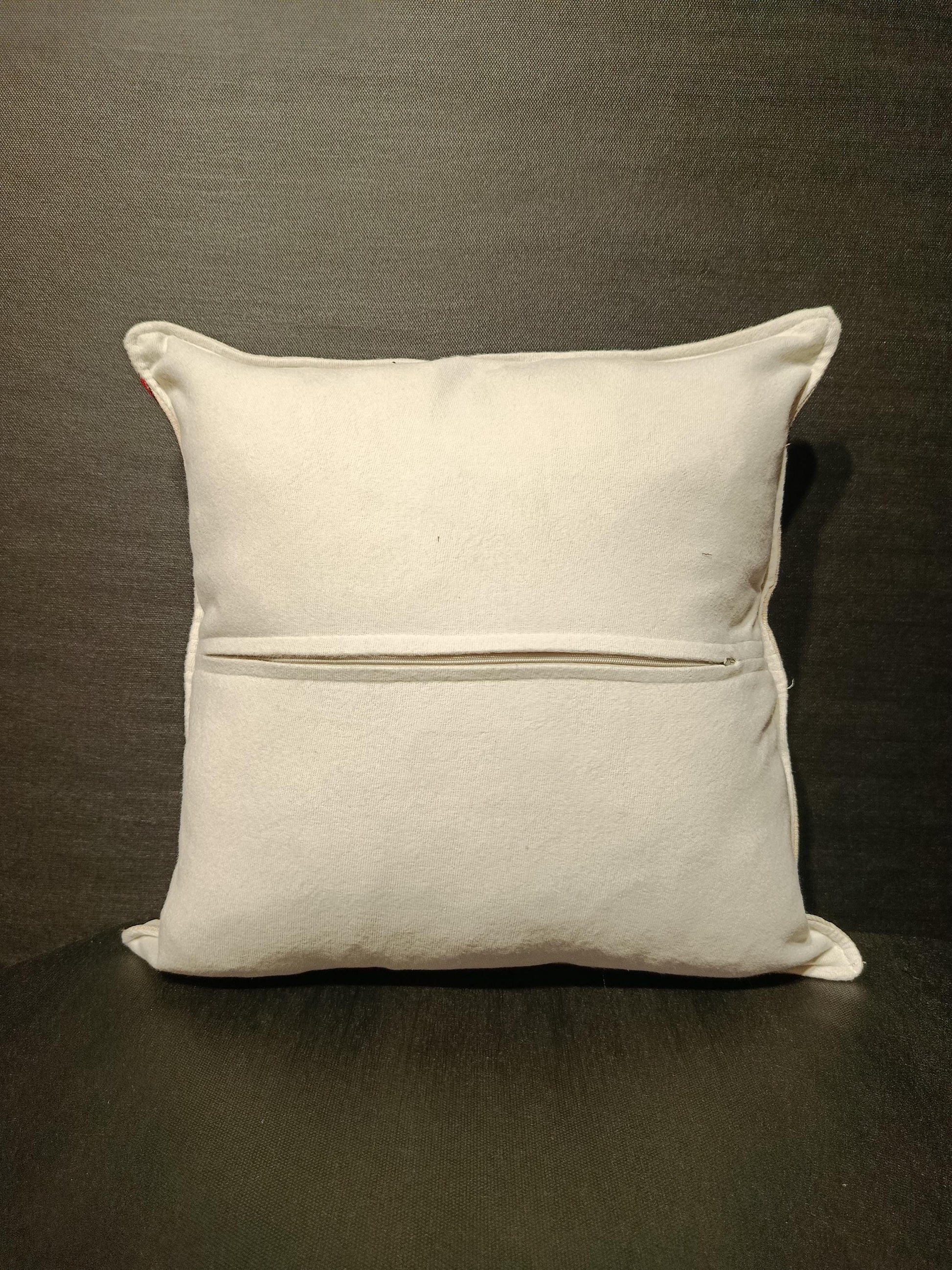 Gobelin Tapestry Pillow Cover: Turkish Tulip Floral Ottoman Cushion