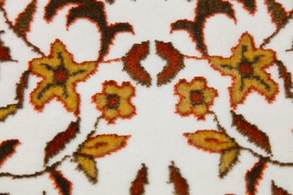 Floral Turkish Prayer Rug: Elegant Mihrab Design - Made in Türkiye